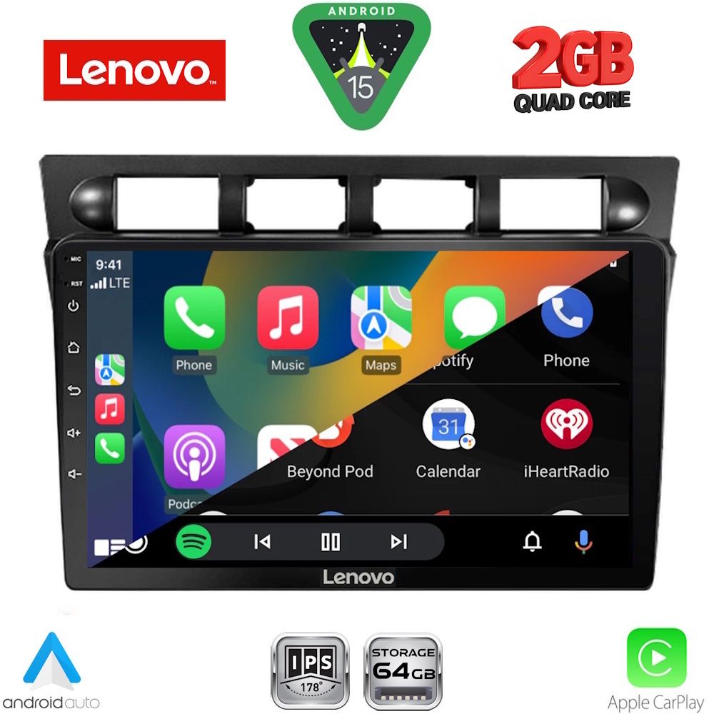 LENOVO LVD 2306_CPA (9inc) MULTIMEDIA TABLET for KIA PICANTO mod. 2004-2008 - LENOVO LVD 2306_CPA