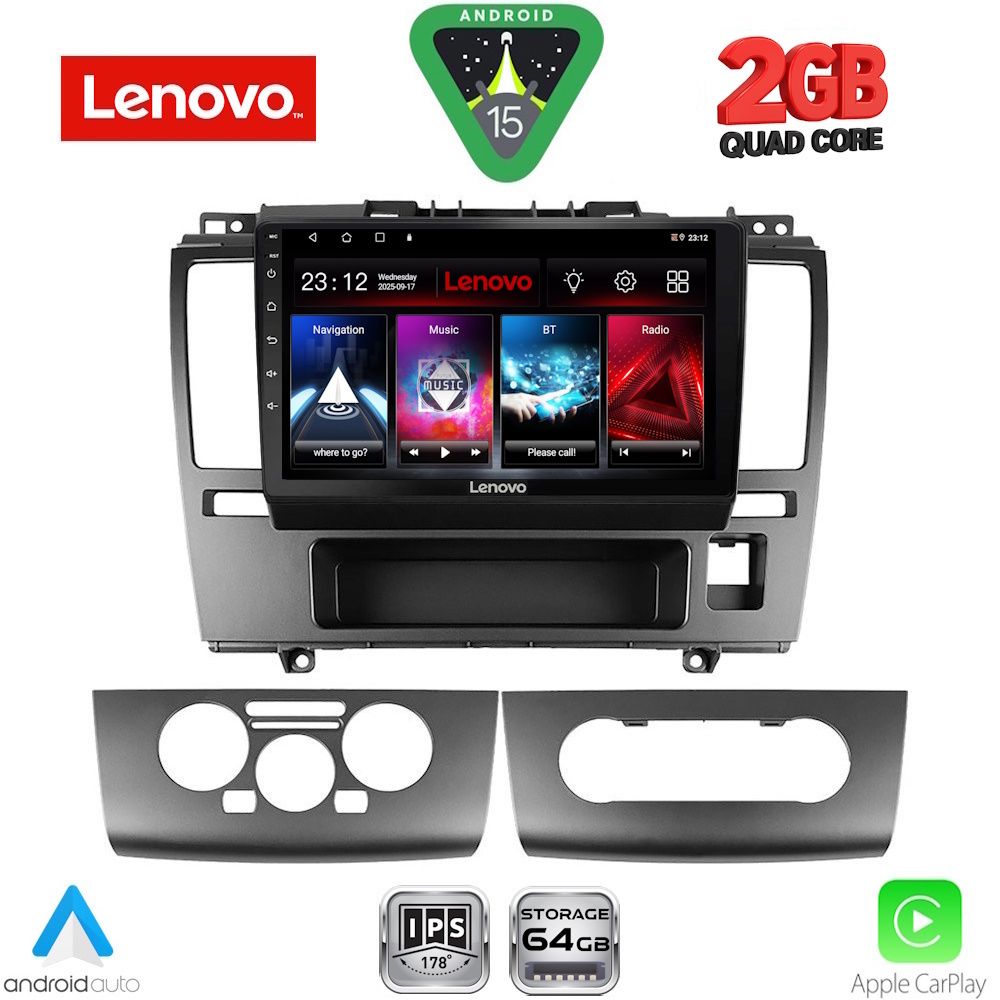 LENOVO LVD 2465_CPA (9inc) MULTIMEDIA TABLET for NISSAN TIDA mod. 2004-2020 - LENOVO LVD 2465_CPA
