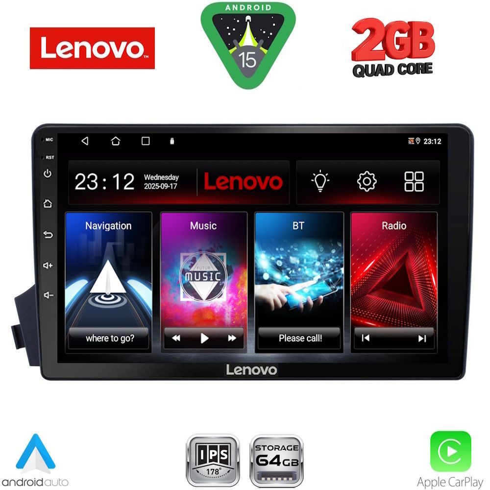 LENOVO LVD 2650_CPA (9inc) MULTIMEDIA TABLET for SSANGYONG ACTYON - KYRON mod. 2006-2015 - LENOVO LVD 2650_CPA