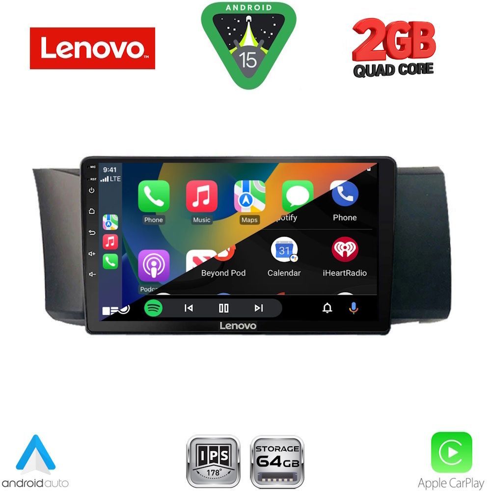 LENOVO LVD 2669_CPA (9inc) MULTIMEDIA TABLET for TOYOTA GT86 - SUBARU BRZ mod. 2012-2024 - LENOVO LVD 2669_CPA