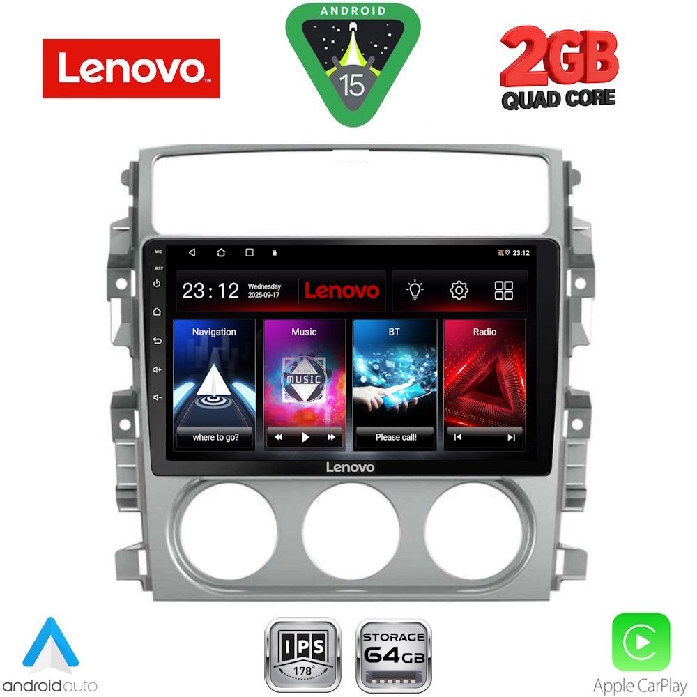 LENOVO LVD 2681_CPA (9inc) MULTIMEDIA TABLET for SUZUKI LIANA mod. 2001-2007 - LENOVO LVD 2681_CPA