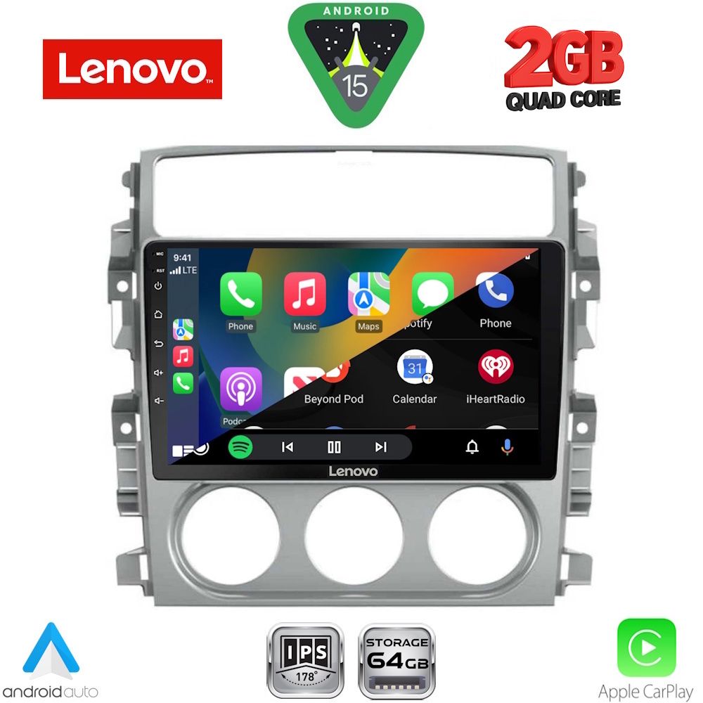 LENOVO LVD 2681_CPA (9inc) MULTIMEDIA TABLET for SUZUKI LIANA mod. 2001-2007 - LENOVO LVD 2681_CPA