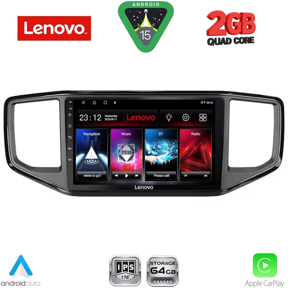 LENOVO LVD 2754_CPA (9inc) MULTIMEDIA TABLET for VW AMAROK mod. 2017-2022 - LENOVO LVD 2754_CPA