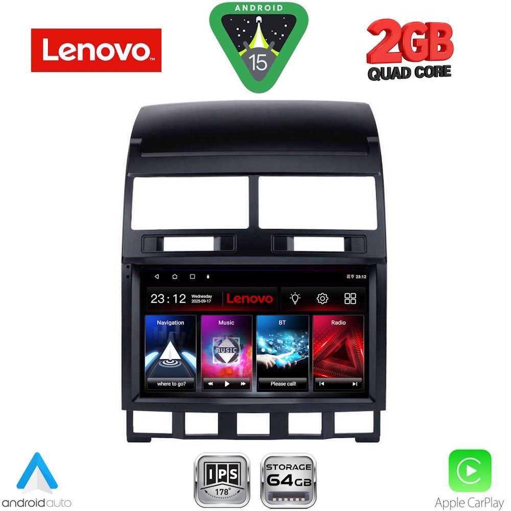LENOVO LVD 2765_CPA (9inc) MULTIMEDIA TABLET for VW TOUAREG mod. 2003-2011 - LENOVO LVD 2765_CPA