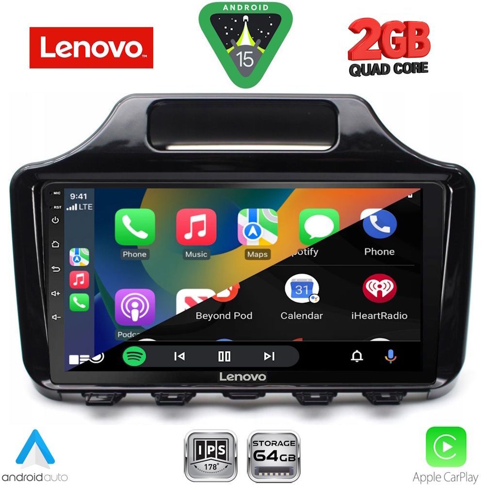LENOVO LVD 2779_CPA (9inc) MULTIMEDIA TABLET for TOYOTA IQ mod. 2008> with ORIG. NAVI