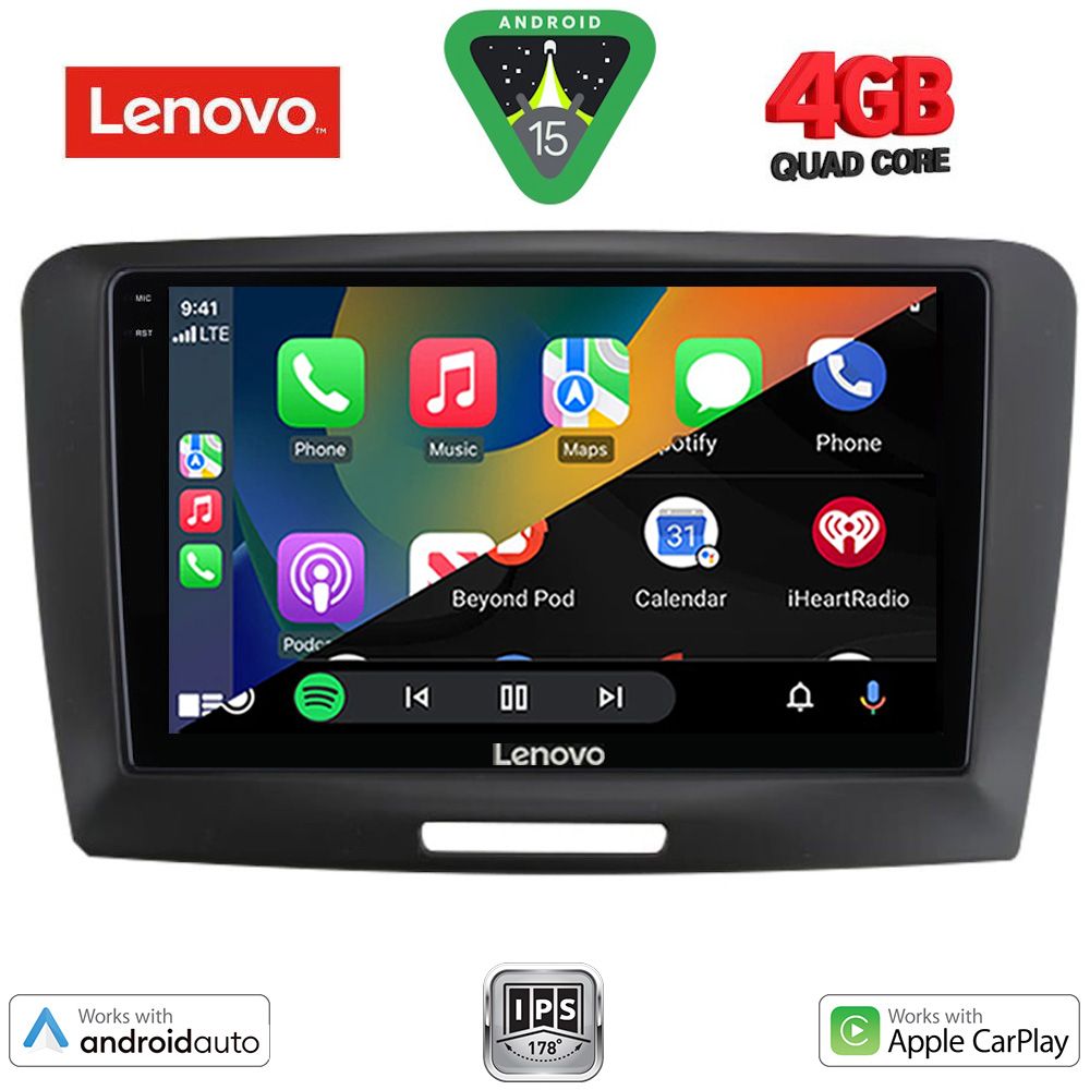 LENOVO LVE 8604A_CPAA (9inc) MULTIMEDIA TABLET for SKODA SUPERB mod. 2008-2015 - LENOVO LVE 8604A_CPAA