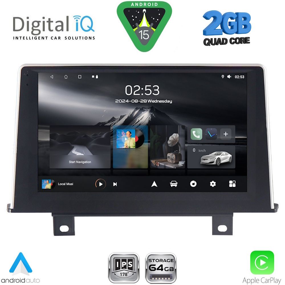 DIGITAL IQ RSD 1048_CPA (9inc) (NBT) MULTIMEDIA TABLET for BMW S.1 (F20-21) mod. 2011-2016