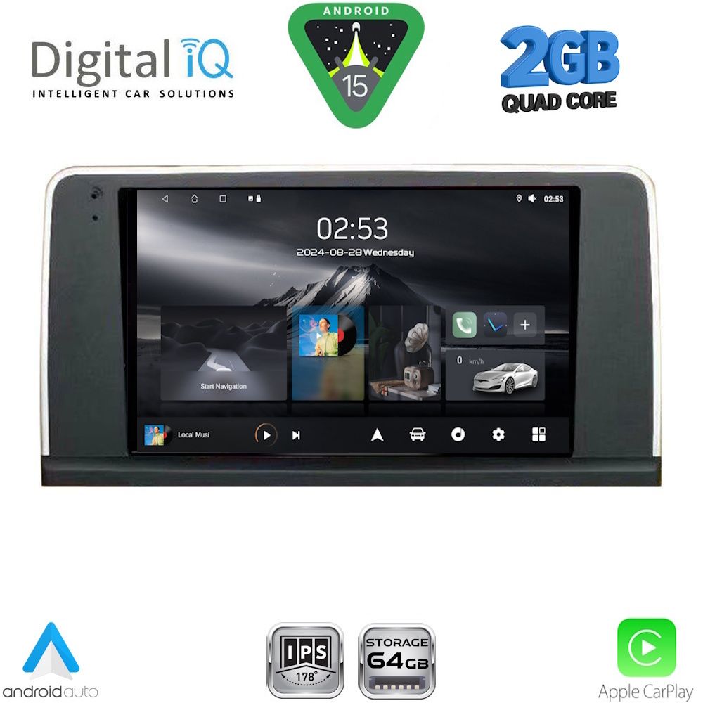 DIGITAL IQ RSD 1050_CPA (9inc) (NBT) MULTIMEDIA TABLET for BMW S.3-4 (F30-32) mod. 2012-2018 - DIGITAL IQ RSD 1050_CPA
