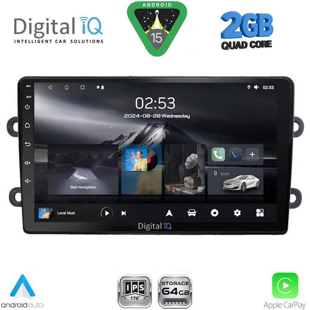 DIGITAL IQ RSD 1102_CPA (9inc) MULTIMEDIA TABLET for DACIA DUSTER mod. 2012-2019 - DIGITAL IQ RSD 1102_CPA