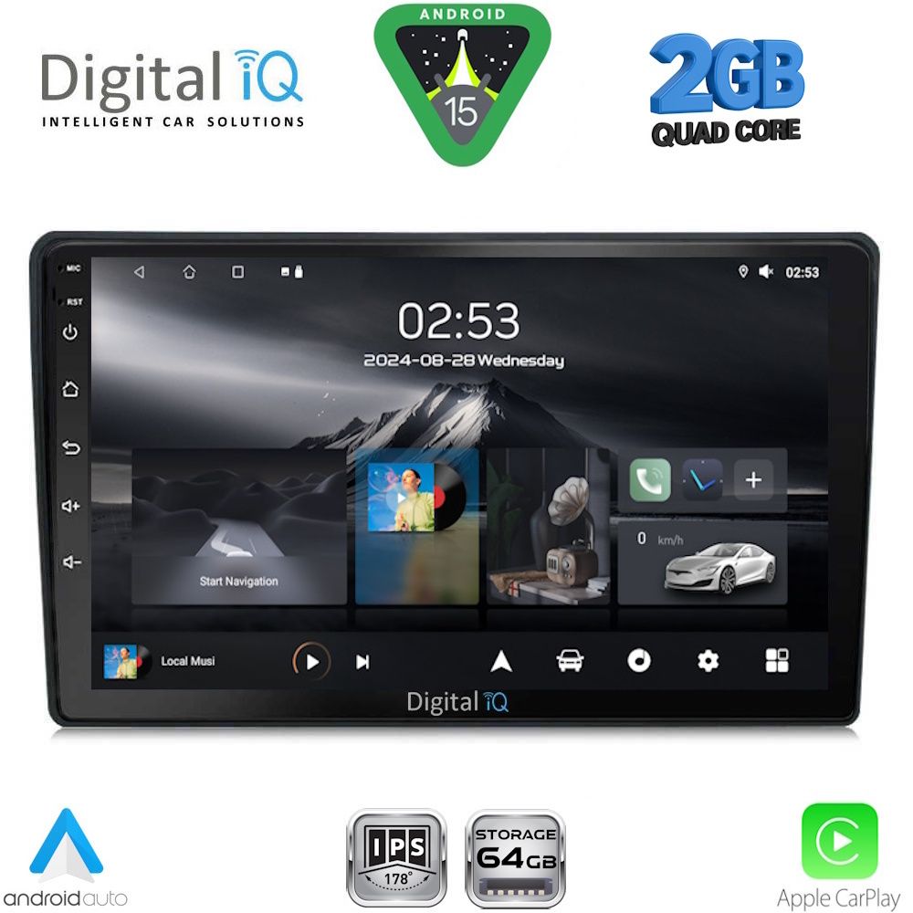 DIGITAL IQ RSD 1200_CPA (9inc) MULTIMEDIA TABLET for HRV mod. 1998-2005 - DIGITAL IQ RSD 1200_CPA