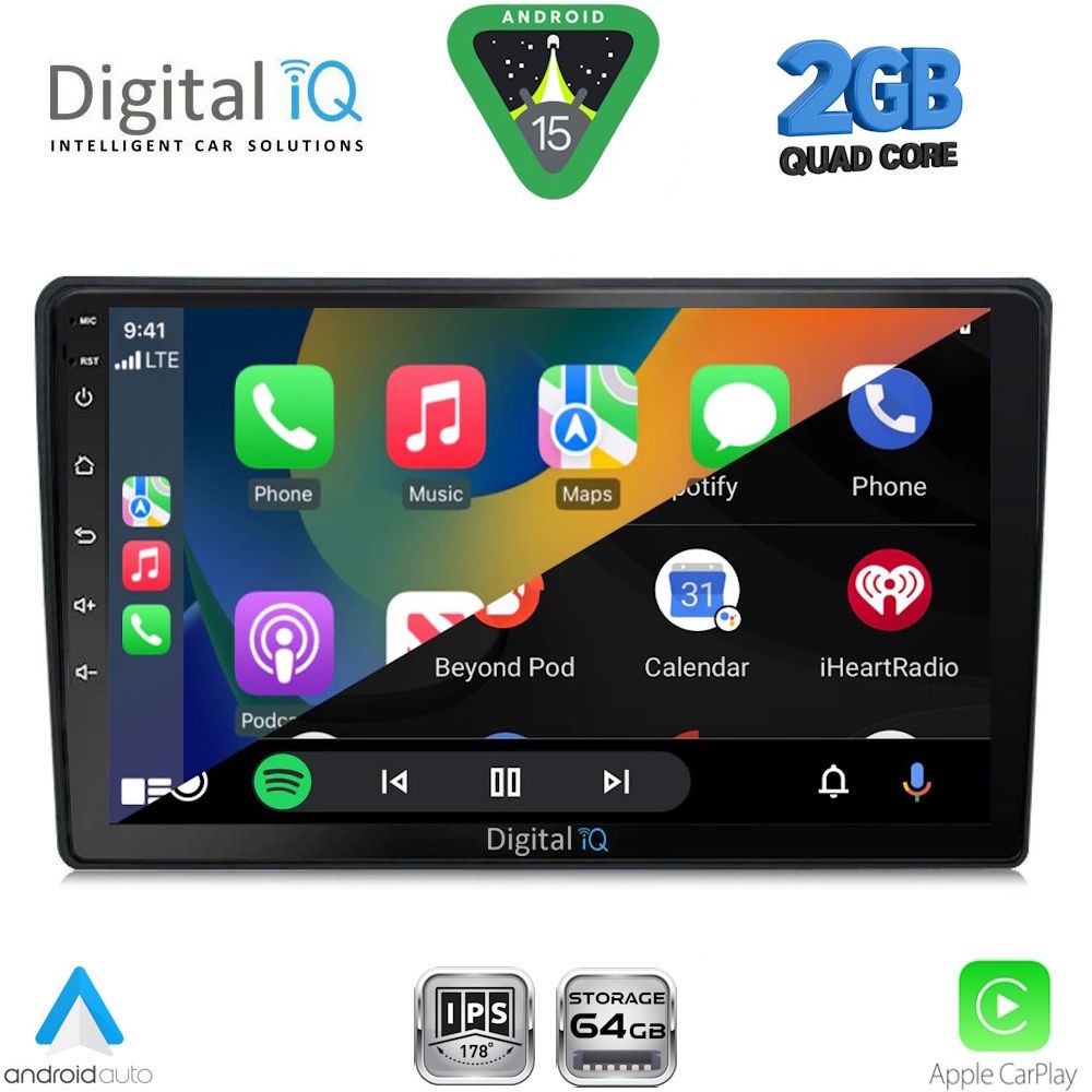 DIGITAL IQ RSD 1200_CPA (9inc) MULTIMEDIA TABLET for HRV mod. 1998-2005 - DIGITAL IQ RSD 1200_CPA