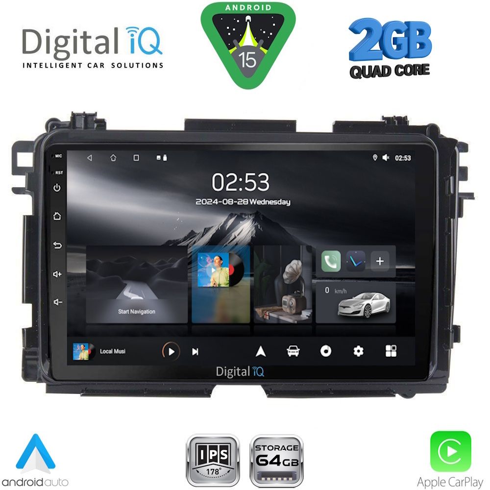DIGITAL IQ RSD 1201_CPA (9inc) MULTIMEDIA TABLET for HONDA HRV mod. 2015-2021 - DIGITAL IQ RSD 1201_CPA