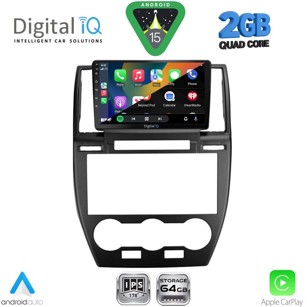 DIGITAL IQ RSD 1330_CPA (9inc)  MULTIMEDIA TABLE for FREELANDER 2 mod. 2006-2014 - DIGITAL IQ RSD 1330_CPA