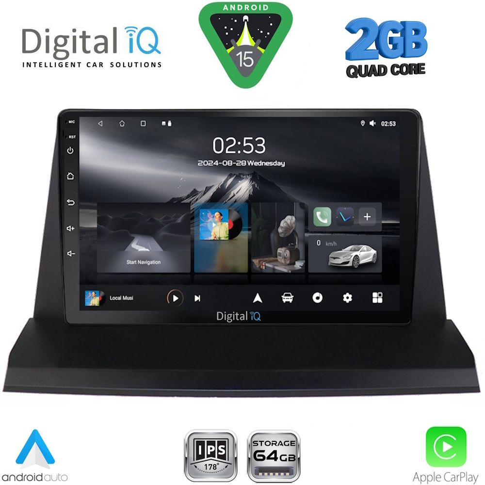 DIGITAL IQ RSD 1350_CPA (9inc) MULTIMEDIA TABLET for LEXUS NX 200 mod. 2014-2022 - DIGITAL IQ RSD 1350_CPA