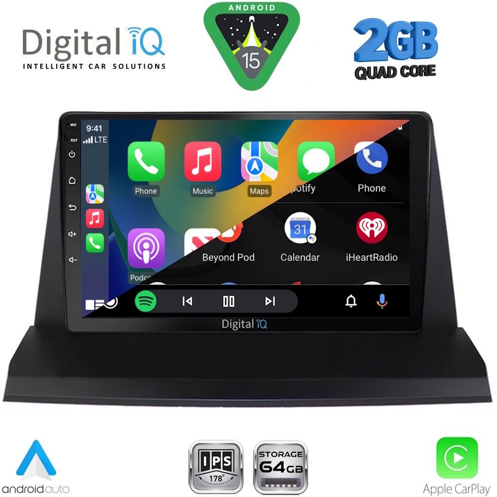 DIGITAL IQ RSD 1350_CPA (9inc) MULTIMEDIA TABLET for LEXUS NX 200 mod. 2014-2022 - DIGITAL IQ RSD 1350_CPA