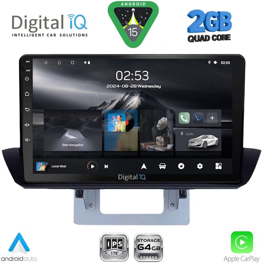 DIGITAL IQ RSD 1364_CPA DASH (9inc) MULTIMEDIA TABLET for MAZDA BT50 mod. 2012-2019 - DIGITAL IQ RSD 1364DASH_CPA