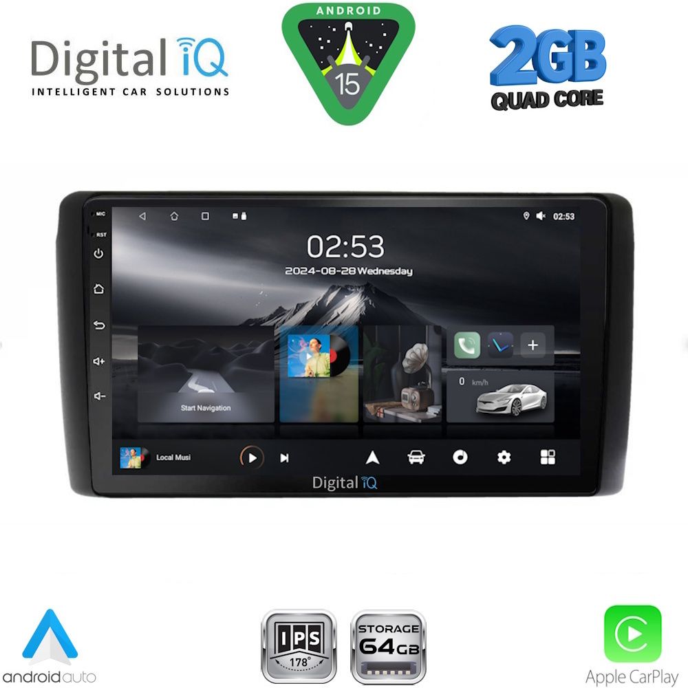 DIGITAL IQ RSD 1472_CPA (9inc) MULTIMEDIA TABLET for NISSAN LEAF mod. 2009-2017 - DIGITAL IQ RSD 1472_CPA