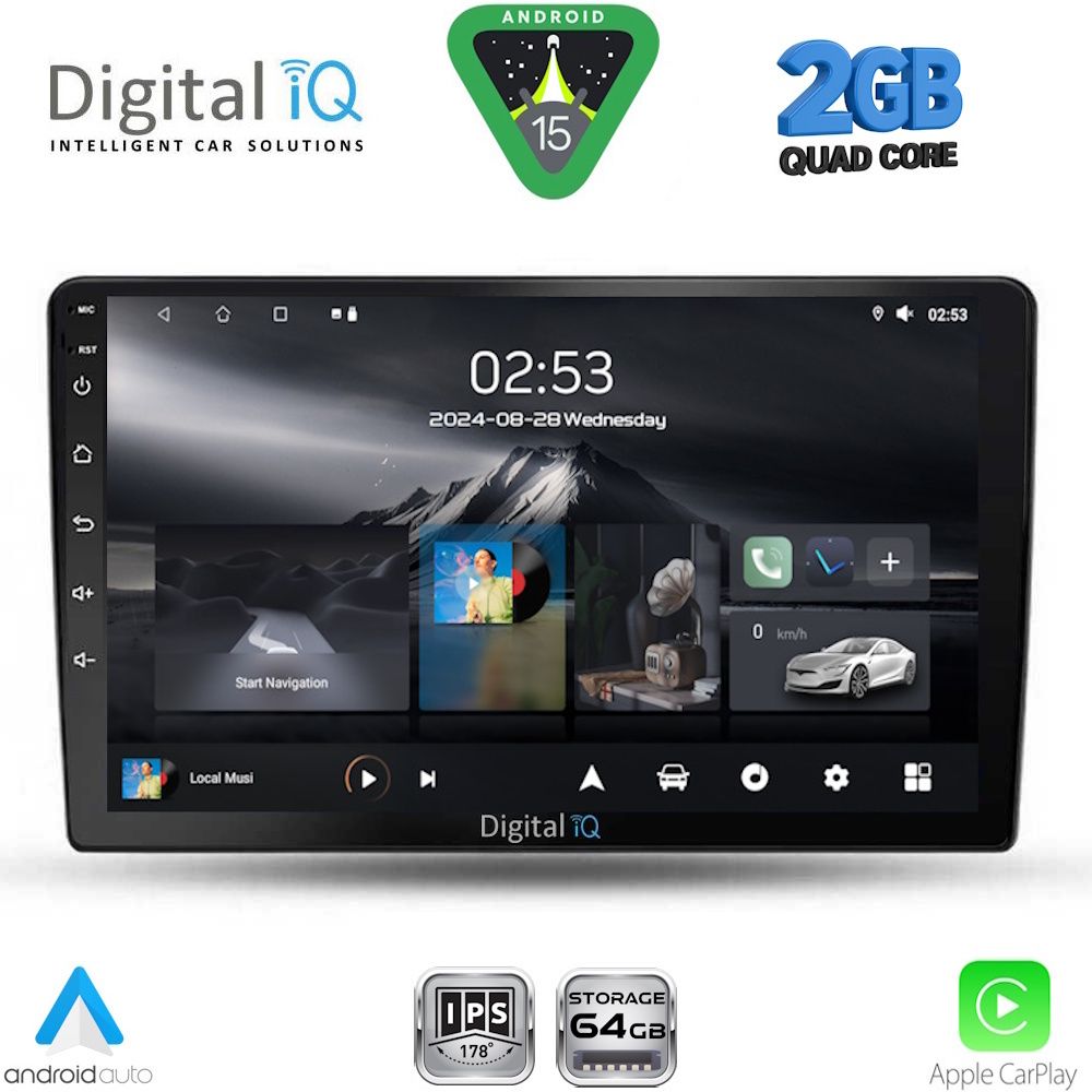 DIGITAL IQ RSD 1656_CPA (9inc) MULTIMEDIA TABLET for SSANGYANG REXTON mod. 2002-2006