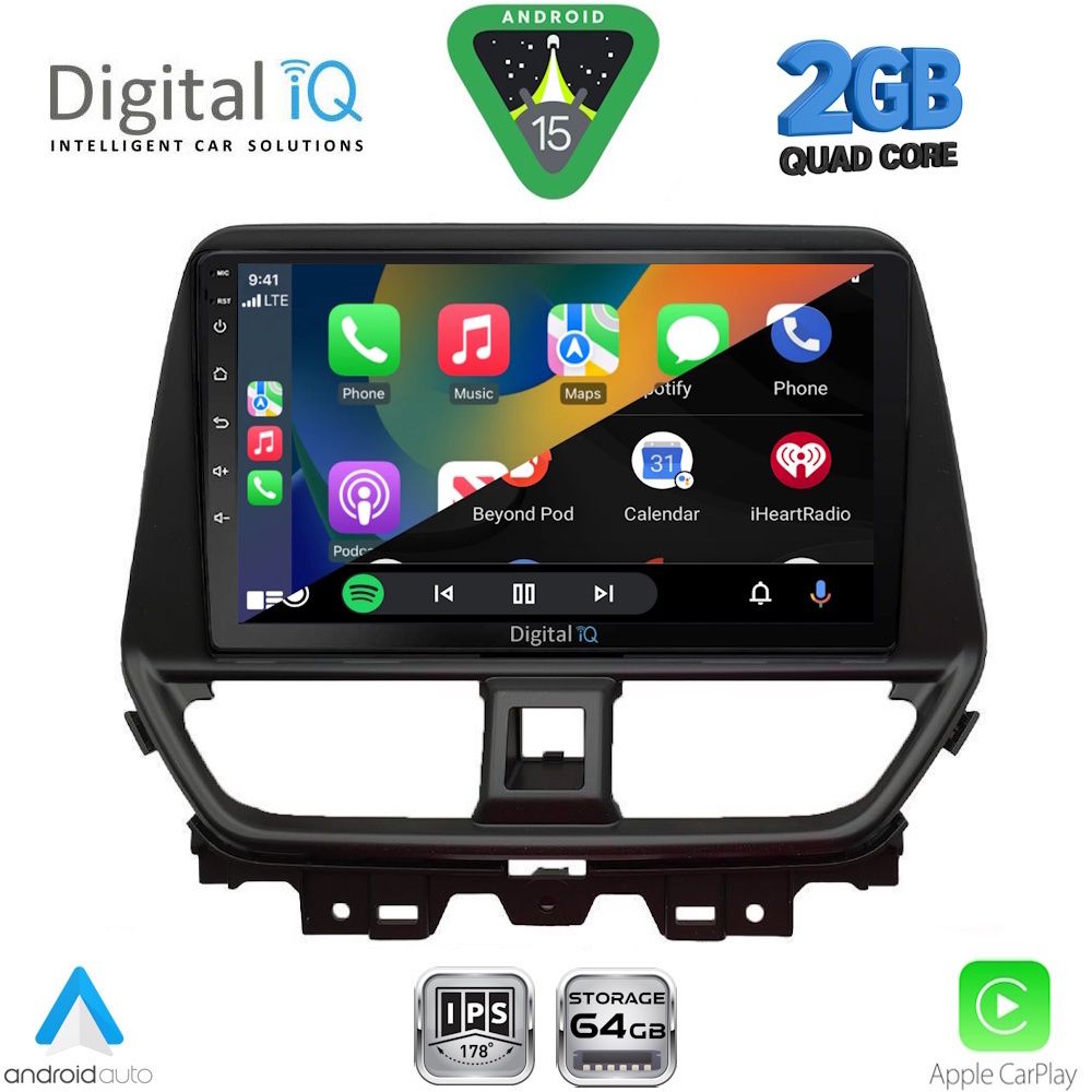 DIGITAL IQ RSD 1673_CPA (9inc) MULTIMEDIA TABLET for SUZUKI BALENO mod. 2022-2026 - DIGITAL IQ RSD 1673_CPA