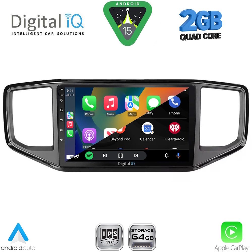 DIGITAL IQ RSD 1754_CPA (9inc) MULTIMEDIA TABLET for VW AMAROK mod. 2017-2022 - DIGITAL IQ RSD 1754_CPA