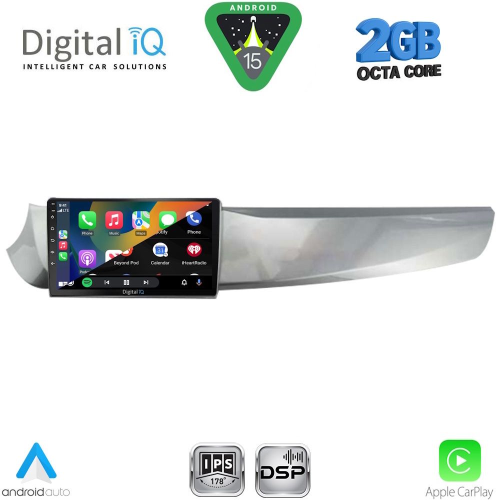DIGITAL IQ RSF 4025_CPA (9inc) MULTIMEDIA TABLET for ALFA ROMEO GIULIETTA mod. 2010-2014