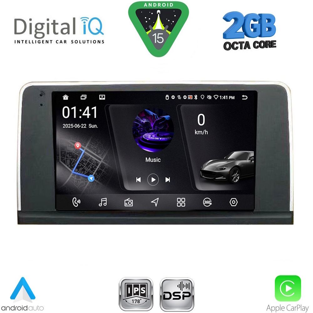 DIGITAL IQ RSF 4059_CPA (CIC) (9inc) MULTIMEDIA TABLET for BMW X3 (F25) mod. 2011-2013