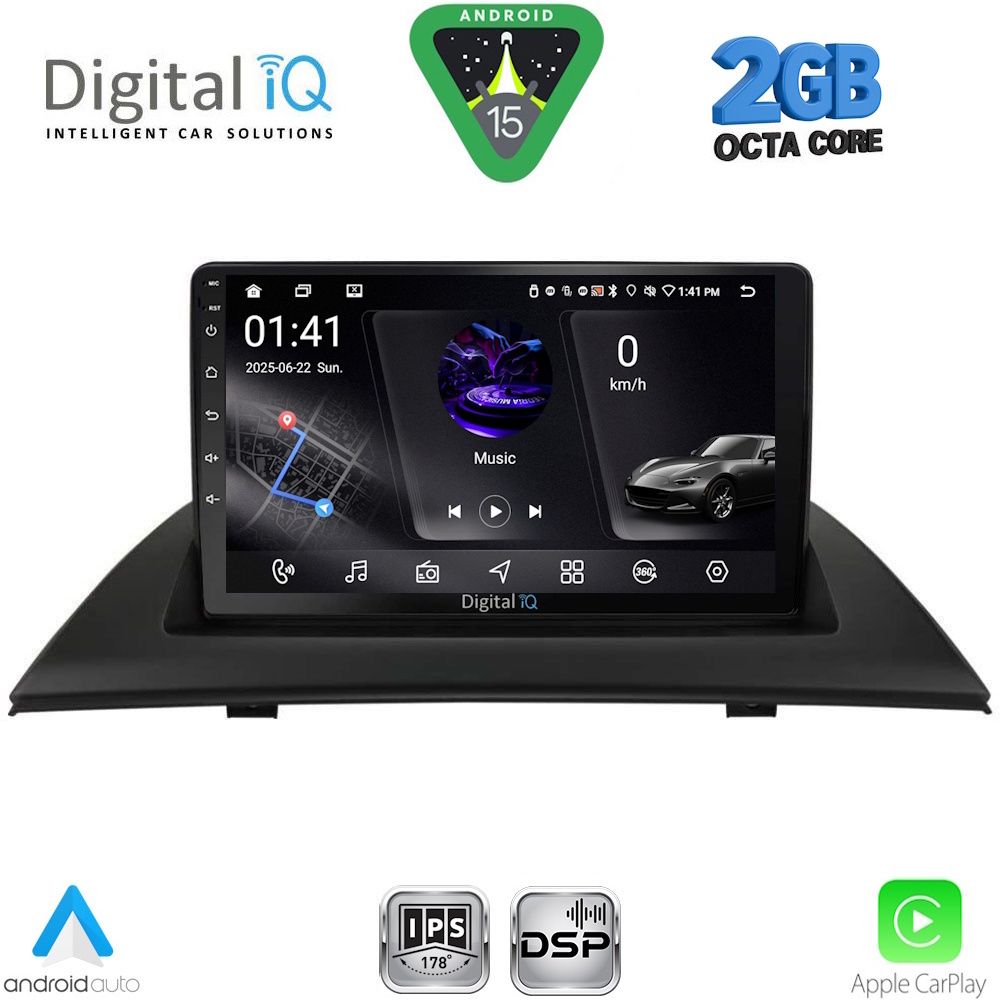DIGITAL IQ RSF 4058_CPA (9inc) MULTIMEDIA TABLET for BMW X3 (E83) mod. 2003-2010 - DIGITAL IQ RSF 4058_CPA