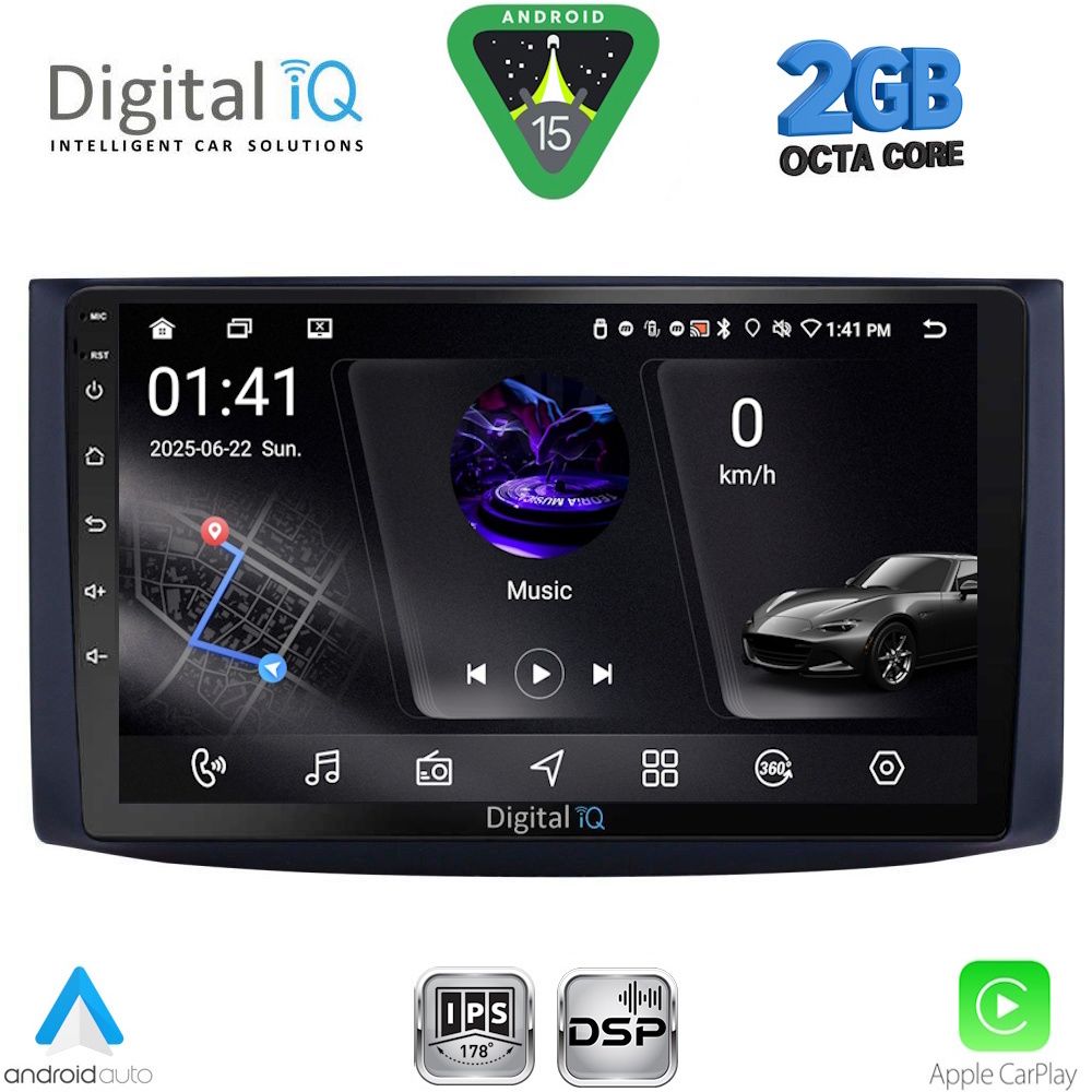 DIGITAL IQ RSF 4072_CPA (9inc) MULTIMEDIA TABLET for CHEVROLET AVEO mod. 2006-2010 - DIGITAL IQ RSF 4072_CPA