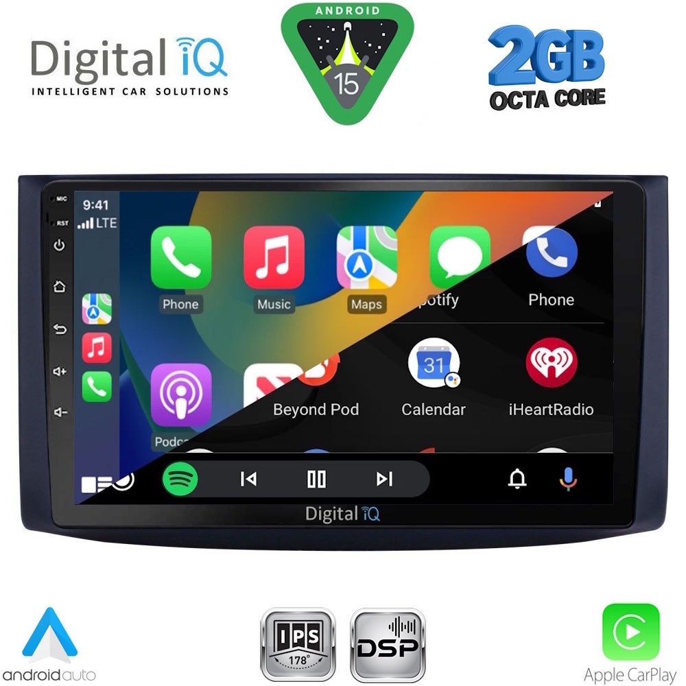 DIGITAL IQ RSF 4072_CPA (9inc) MULTIMEDIA TABLET for CHEVROLET AVEO mod. 2006-2010 - DIGITAL IQ RSF 4072_CPA