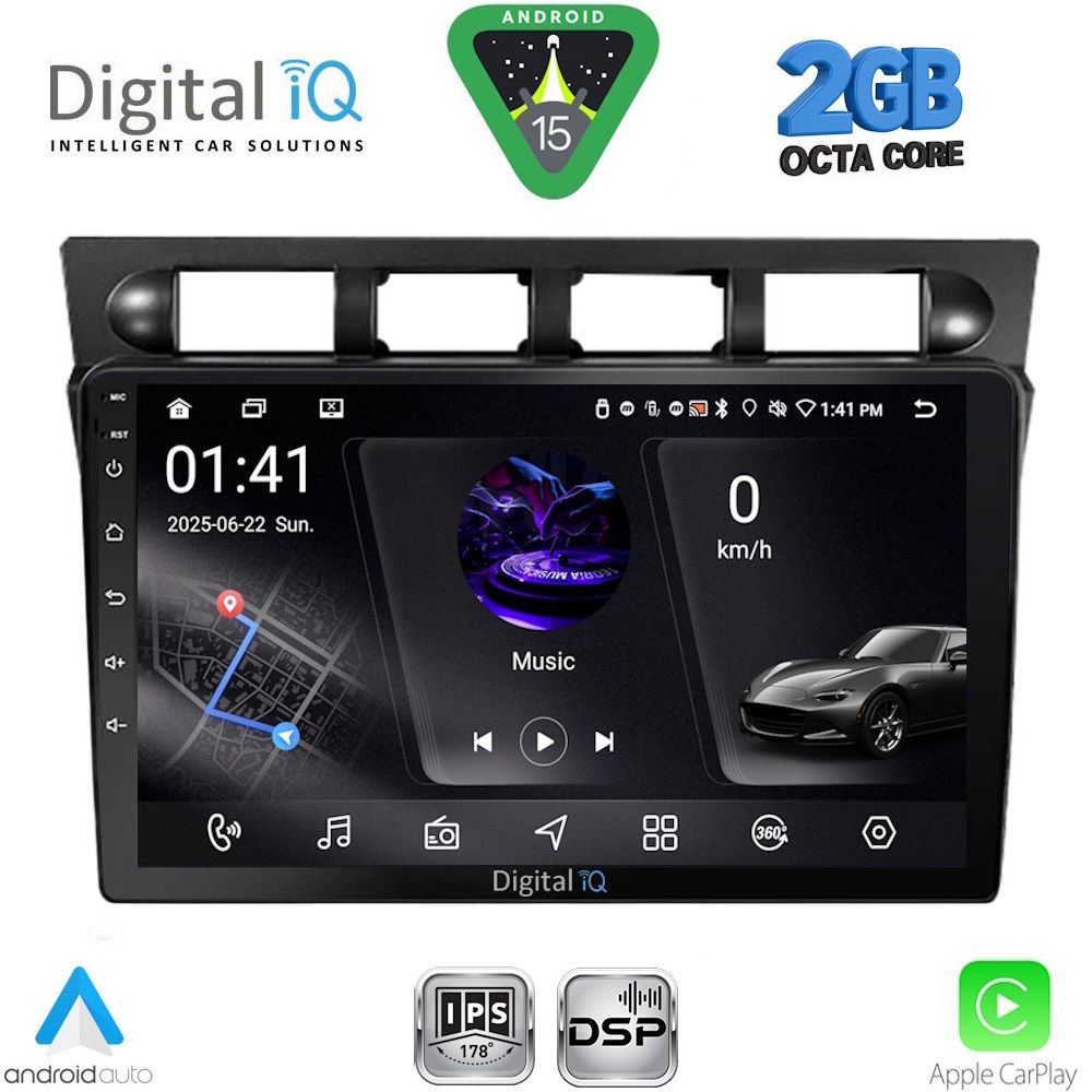 DIGITAL IQ RSF 4306_CPA (9inc) MULTIMEDIA TABLET for KIA PICANTO mod. 2004-2008 - DIGITAL IQ RSF 4306_CPA