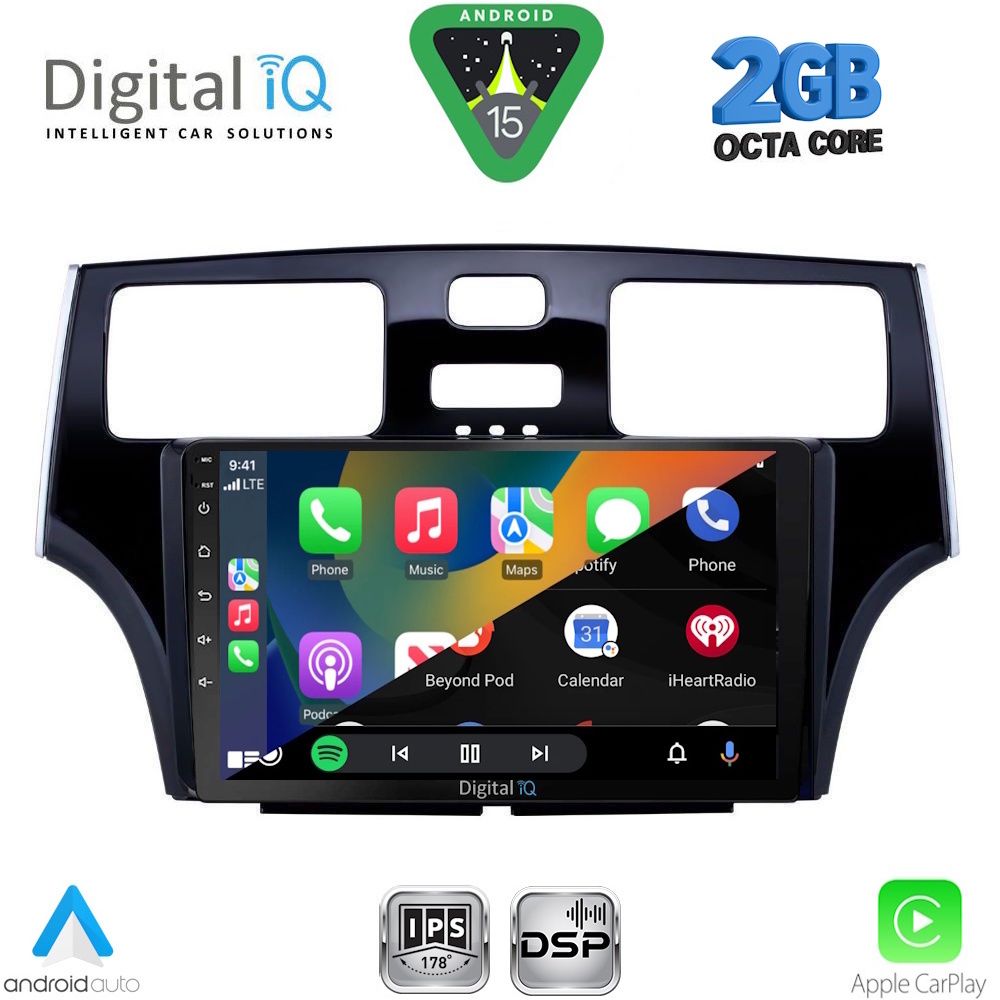 DIGITAL IQ RSF 4342_CPA (9inc) MULTIMEDIA TABLET for LEXUS ES 300 mod. 2000-2006 - DIGITAL IQ RSF 4342_CPA