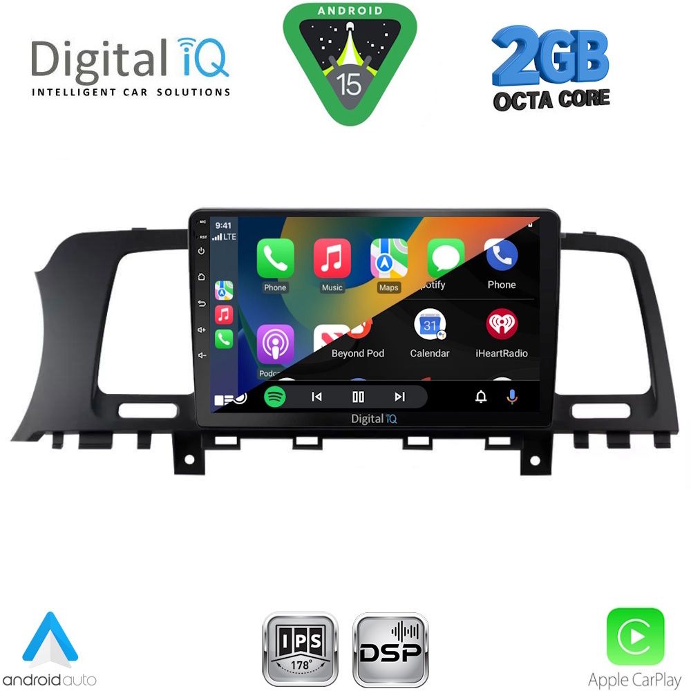 DIGITAL IQ RSF 4462_CPA (9inc) MULTIMEDIA TABLET for NISSAN MURANO mod. 2007-2014 - DIGITAL IQ RSF 4462_CPA