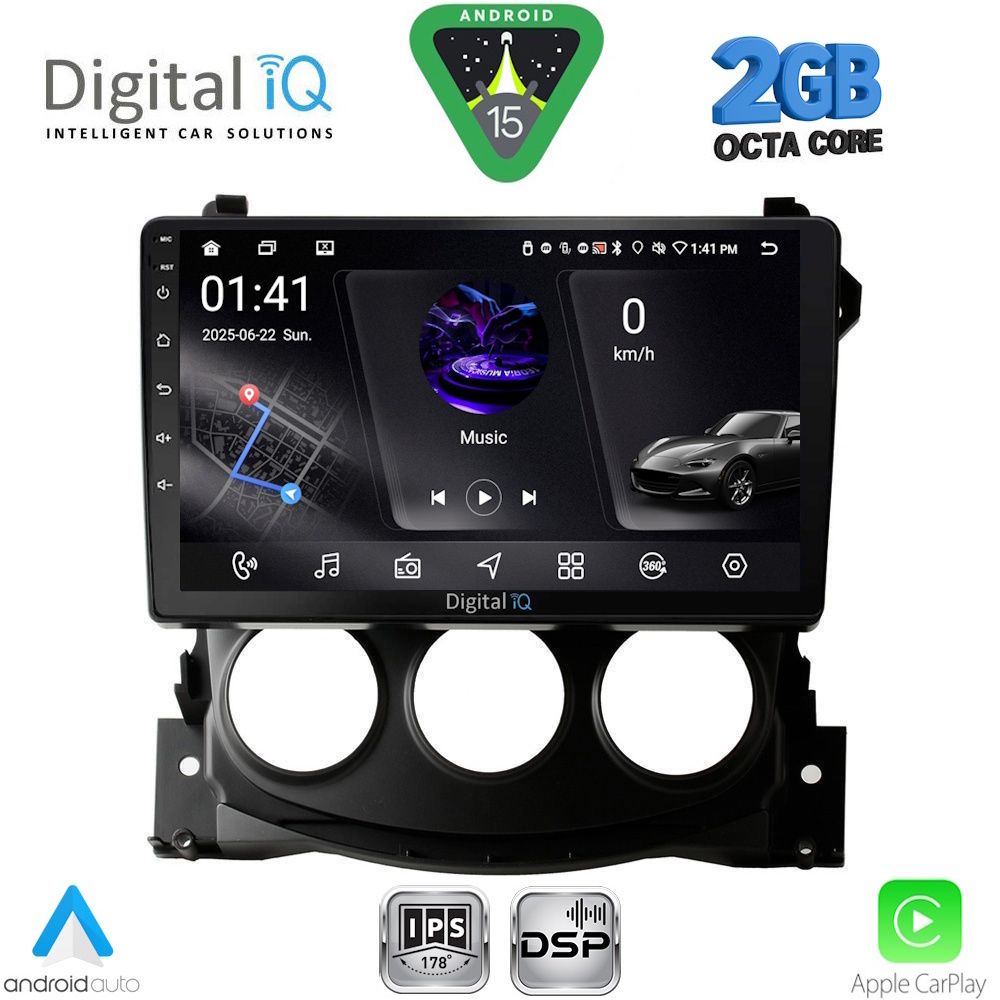 DIGITAL IQ RSF 4479_CPA (9inc) MULTIMEDIA TABLET for NISSAN 370Z mod. 2009-2012 - DIGITAL IQ RSF 4479_CPA