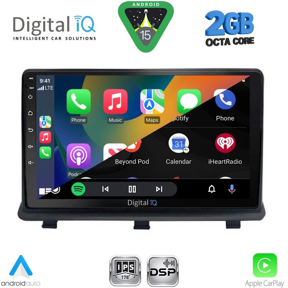 DIGITAL IQ RSF 4480_CPA (9inc) MULTIMEDIA TABLET for OPEL ANTARA mod. 2006-2016 - DIGITAL IQ RSF 4480_CPA