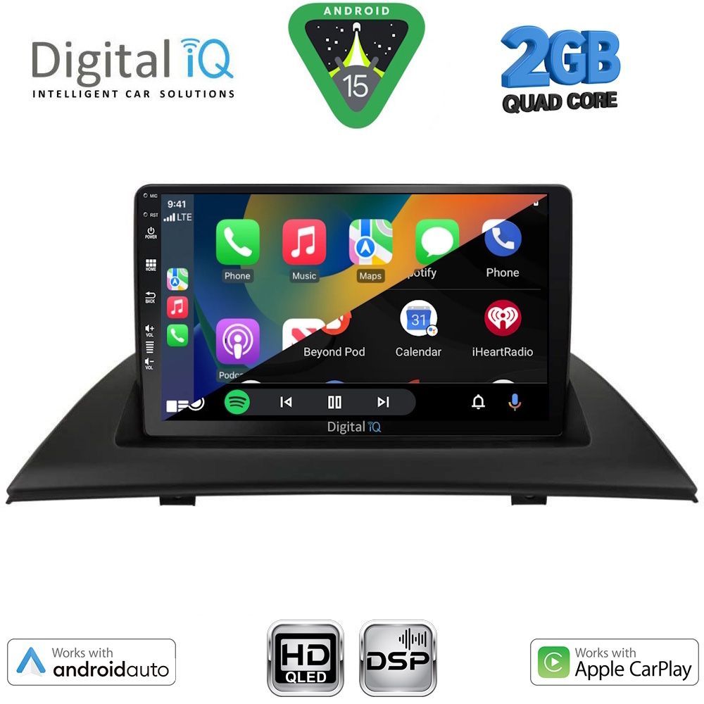 DIGITAL IQ BXC 3058_CPAA (9inc) MULTIMEDIA TABLET for BMW X3 (E83) mod. 2003-2010 - DIGITAL IQ BXC 3058_CPAA