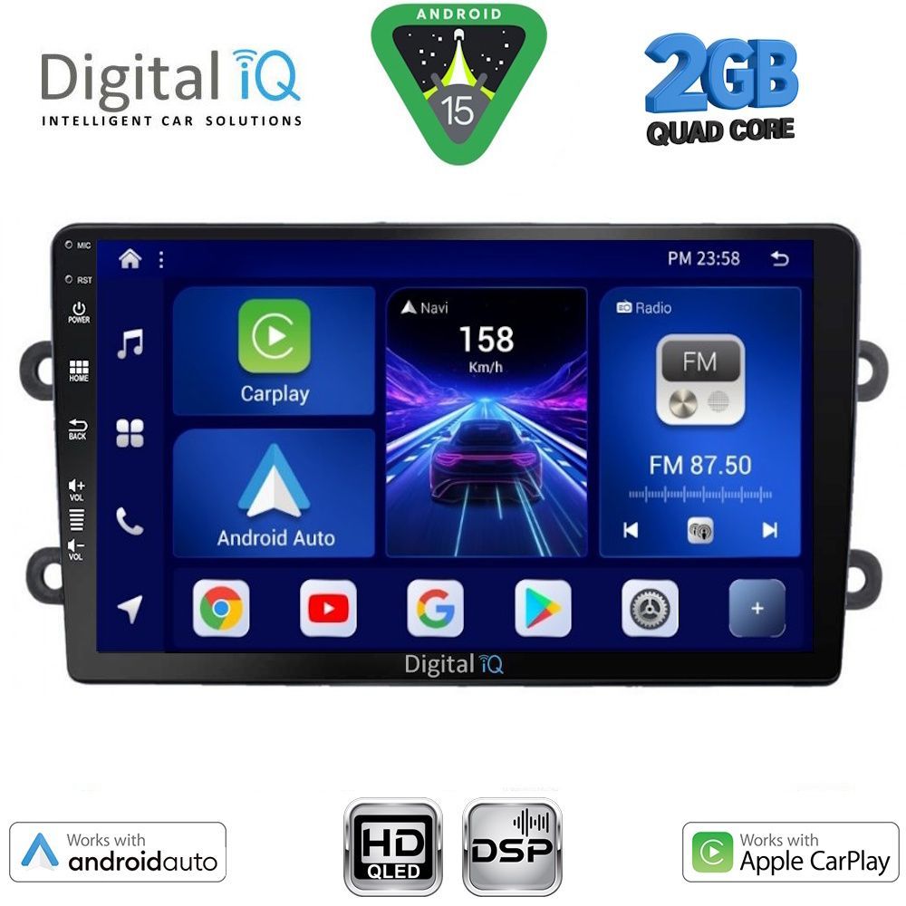 DIGITAL IQ BXC 3102_CPAA (9inc) MULTIMEDIA TABLET for DACIA DUSTER mod. 2012-2019 - DIGITAL IQ BXC 3102_CPAA