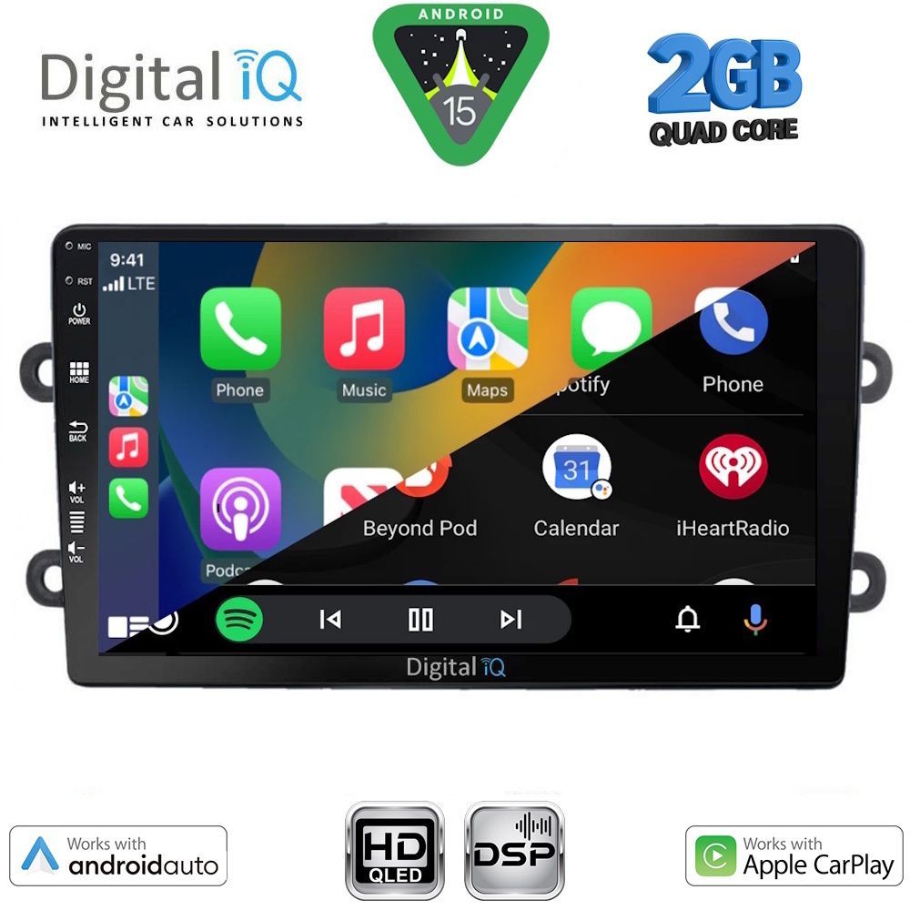 DIGITAL IQ BXC 3102_CPAA (9inc) MULTIMEDIA TABLET for DACIA DUSTER mod. 2012-2019 - DIGITAL IQ BXC 3102_CPAA