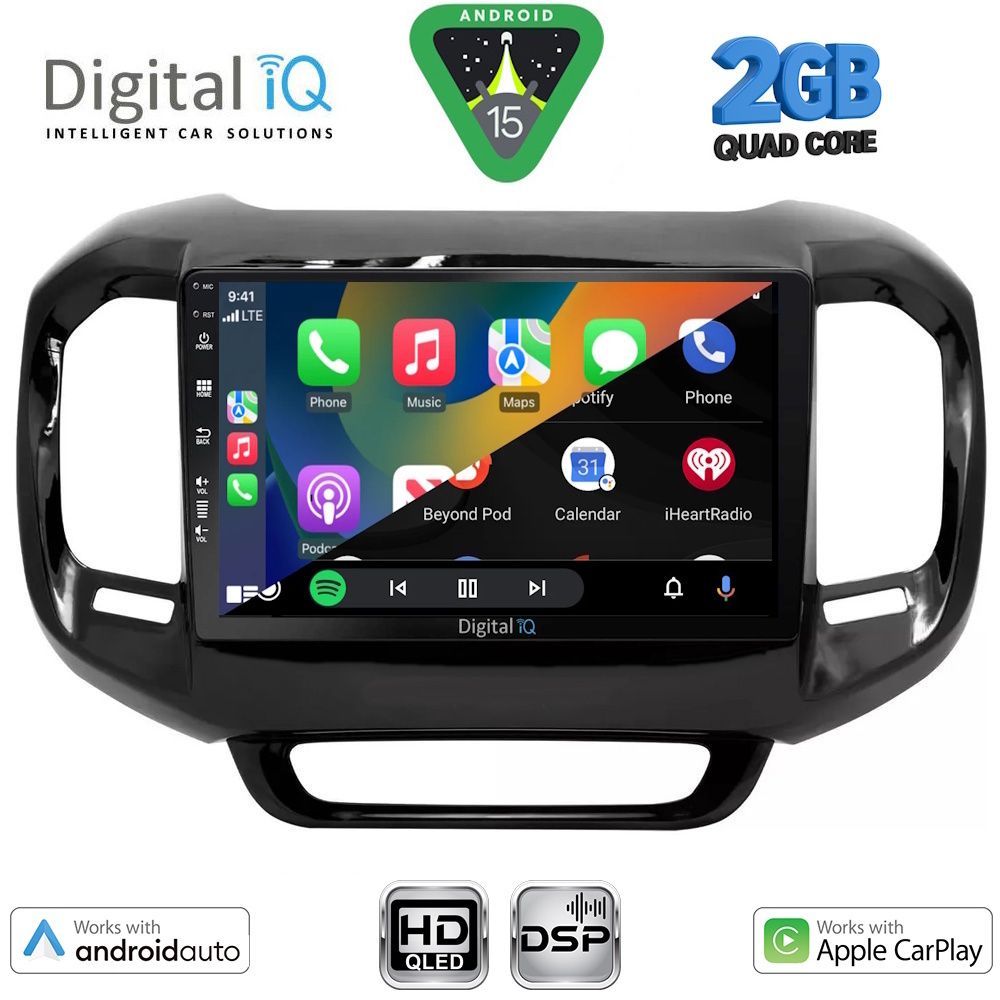 DIGITAL IQ BXC 3127_CPAA (9inc) MULTIMEDIA TABLET for FIAT TORO mod. 2017