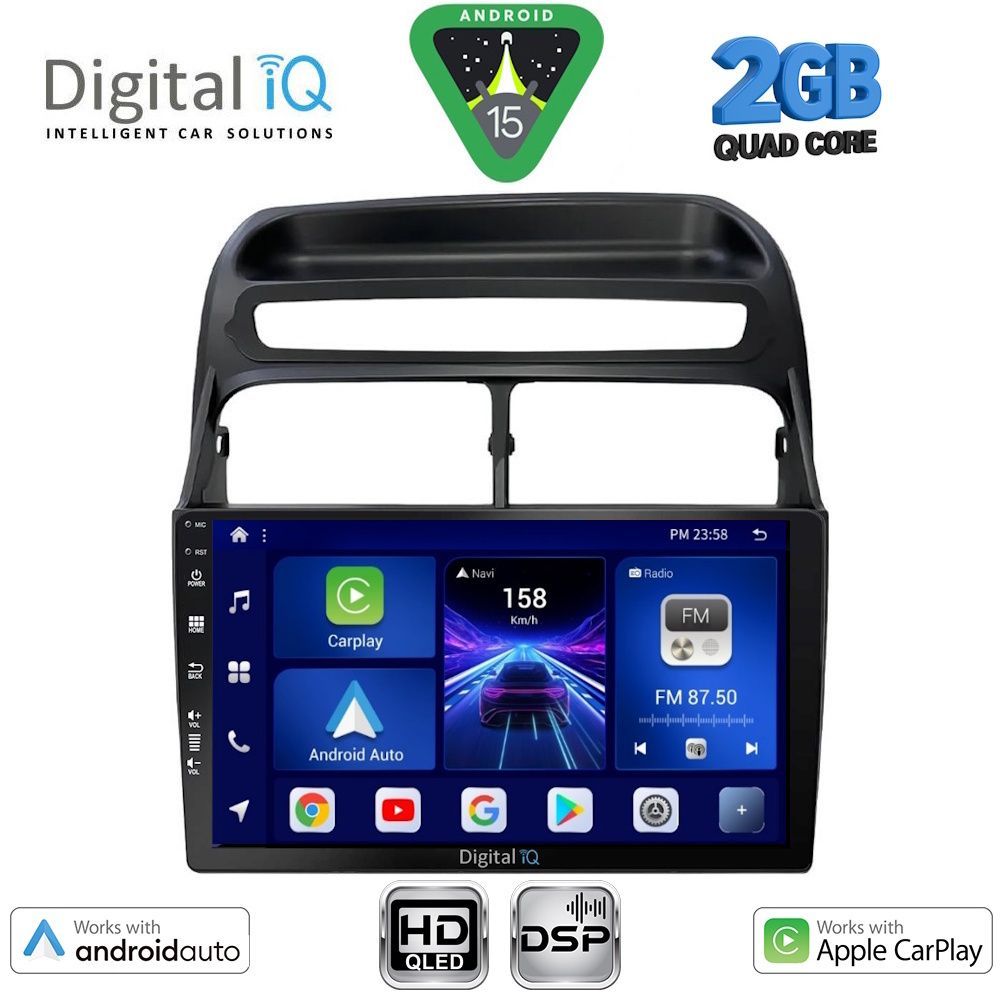 DIGITAL IQ BXC 3129_CPAA (9inc) MULTIMEDIA TABLET for FIAT LINEA mod. 2007-2011 - DIGITAL IQ BXC 3129_CPAA