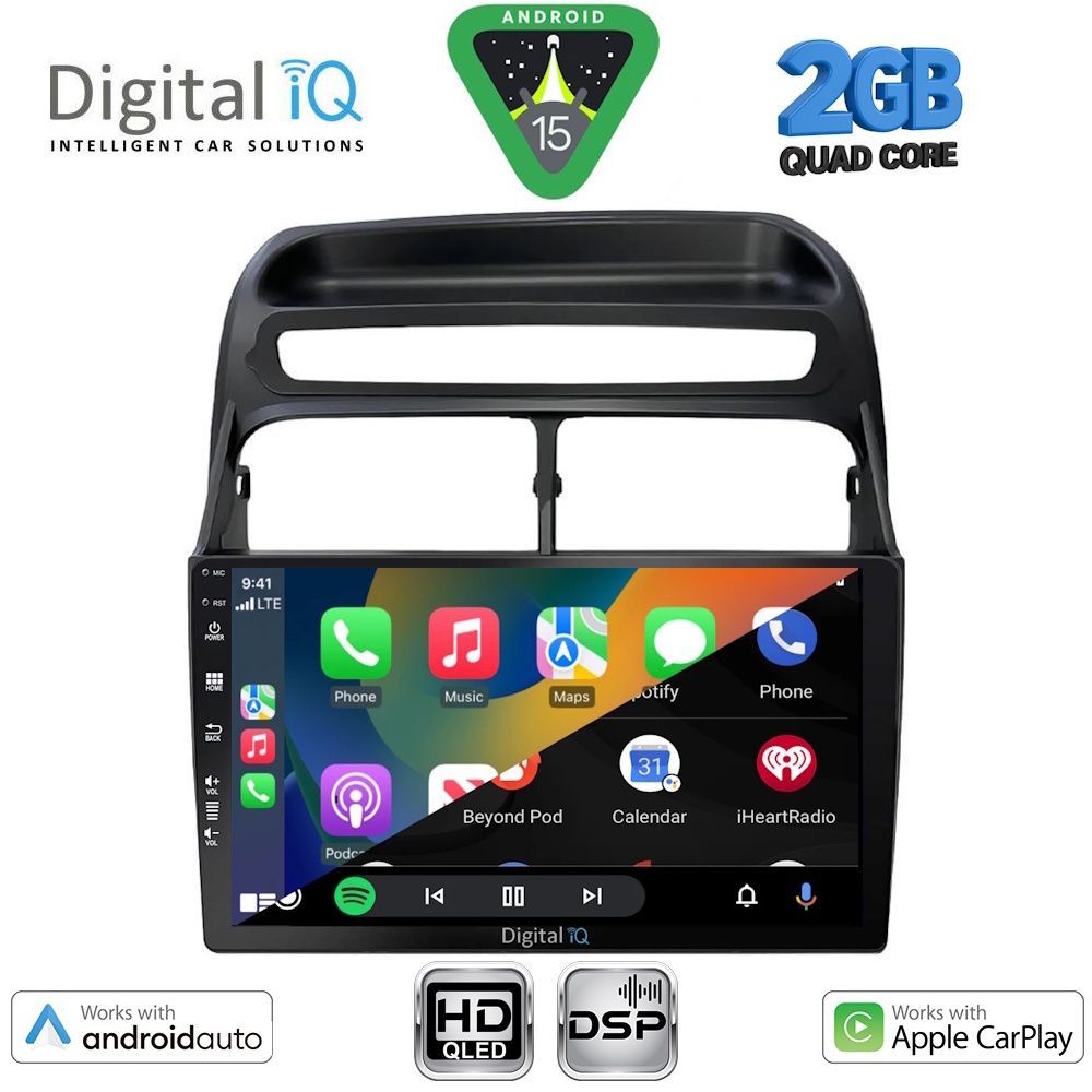 DIGITAL IQ BXC 3129_CPAA (9inc) MULTIMEDIA TABLET for FIAT LINEA mod. 2007-2011 - DIGITAL IQ BXC 3129_CPAA