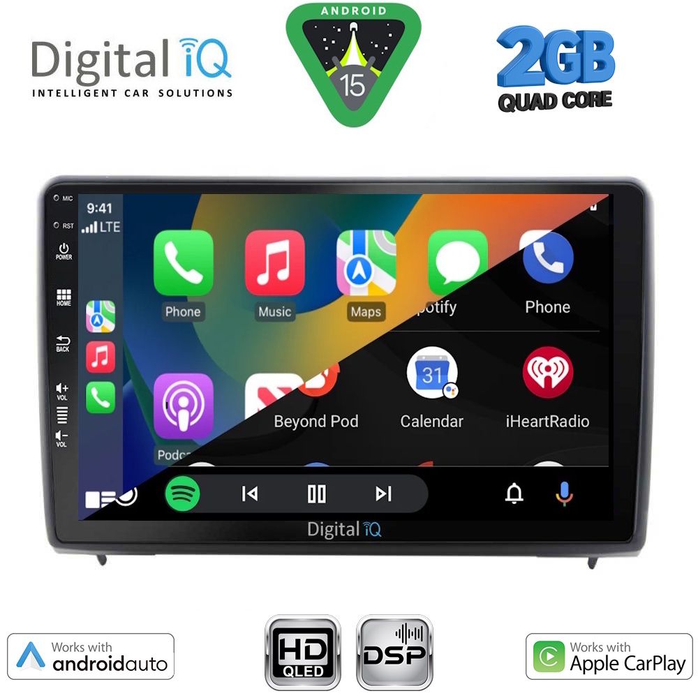 DIGITAL IQ BXC 3151_CPAA (10inc) MULTIMEDIA TABLET for FORD ECOSPORT mod. 2018-2022