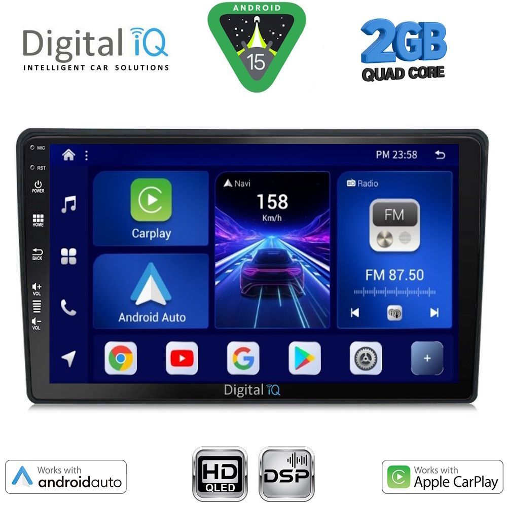 DIGITAL IQ BXC 3200_CPAA (9inc) MULTIMEDIA TABLET for HRV mod. 1998-2005 - DIGITAL IQ BXC 3200_CPAA
