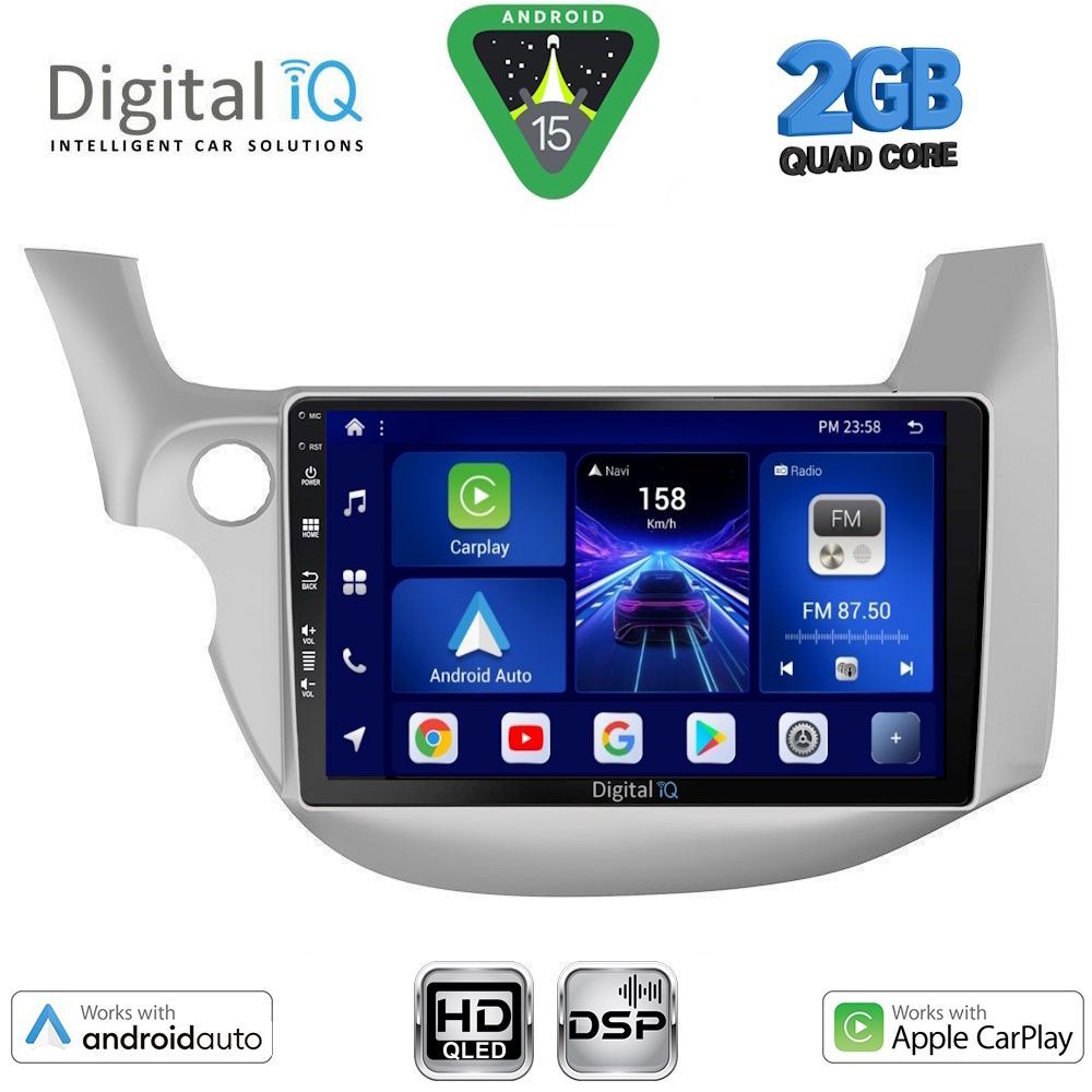 DIGITAL IQ BXC 3211_CPAA (10inc) MULTIMEDIA TABLET for HONDA JAZZ mod. 2008-2012 - DIGITAL IQ BXC 3211_CPAA
