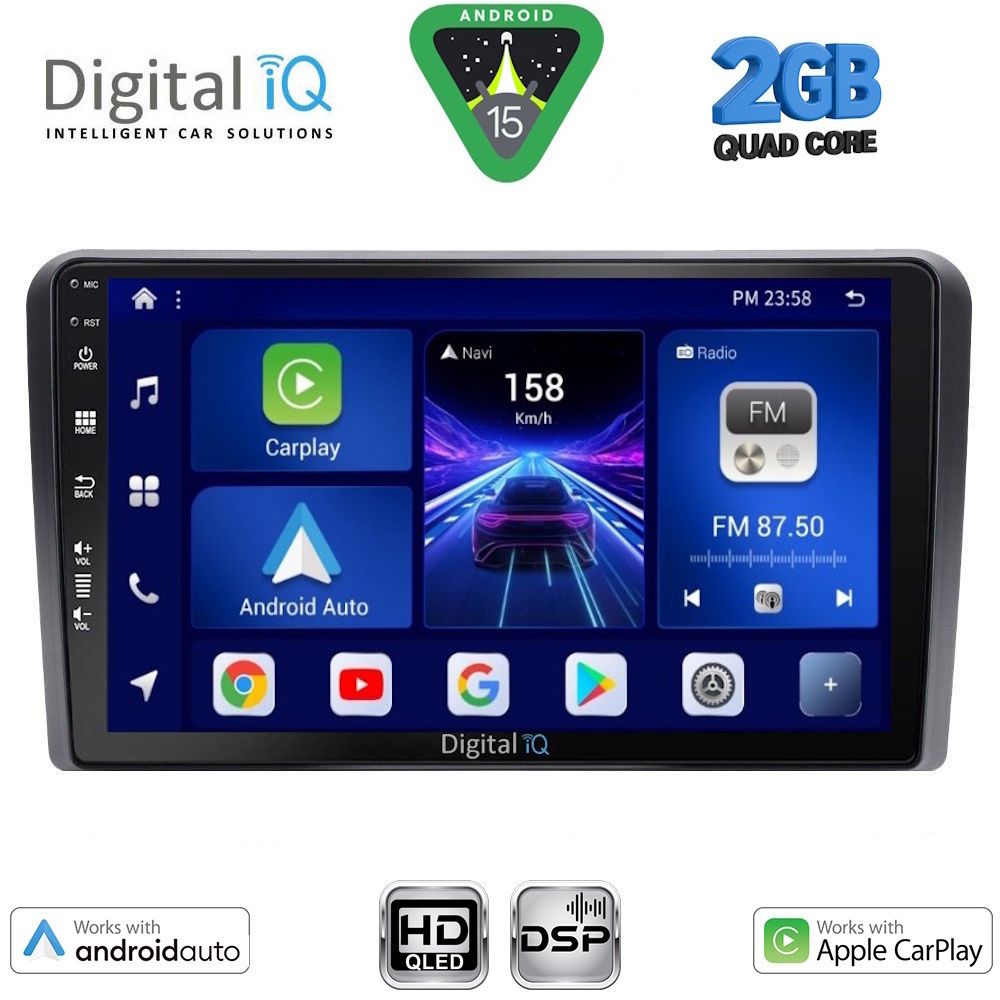 DIGITAL IQ BXC 3213_CPAA (10inc) MULTIMEDIA TABLET for HONDA JAZZ mod. 2019-2026 - DIGITAL IQ BXC 3213_CPAA