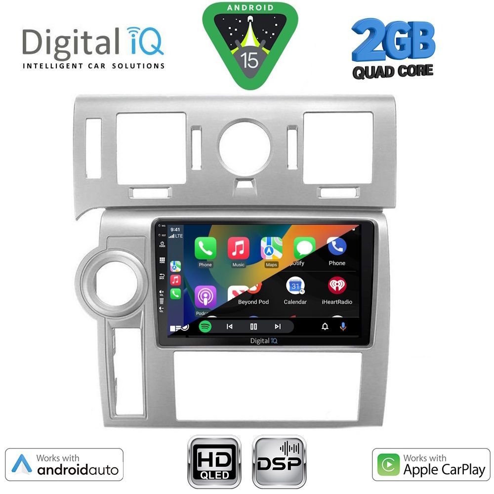 DIGITAL IQ BXC 3216_CPAA (9inc) MULTIMEDIA TABLET for HUMMER H2 mod. 2008-2009 - DIGITAL IQ BXC 3216_CPAA