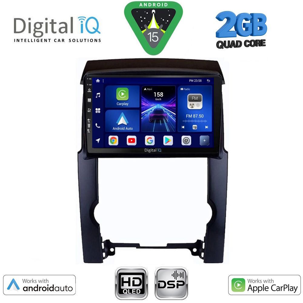 DIGITAL IQ BXC 3318_CPAA (10inc) MULTIMEDIA TABLET for KIA SORENTO mod. 2009-2014 - DIGITAL IQ BXC 3318_CPAA