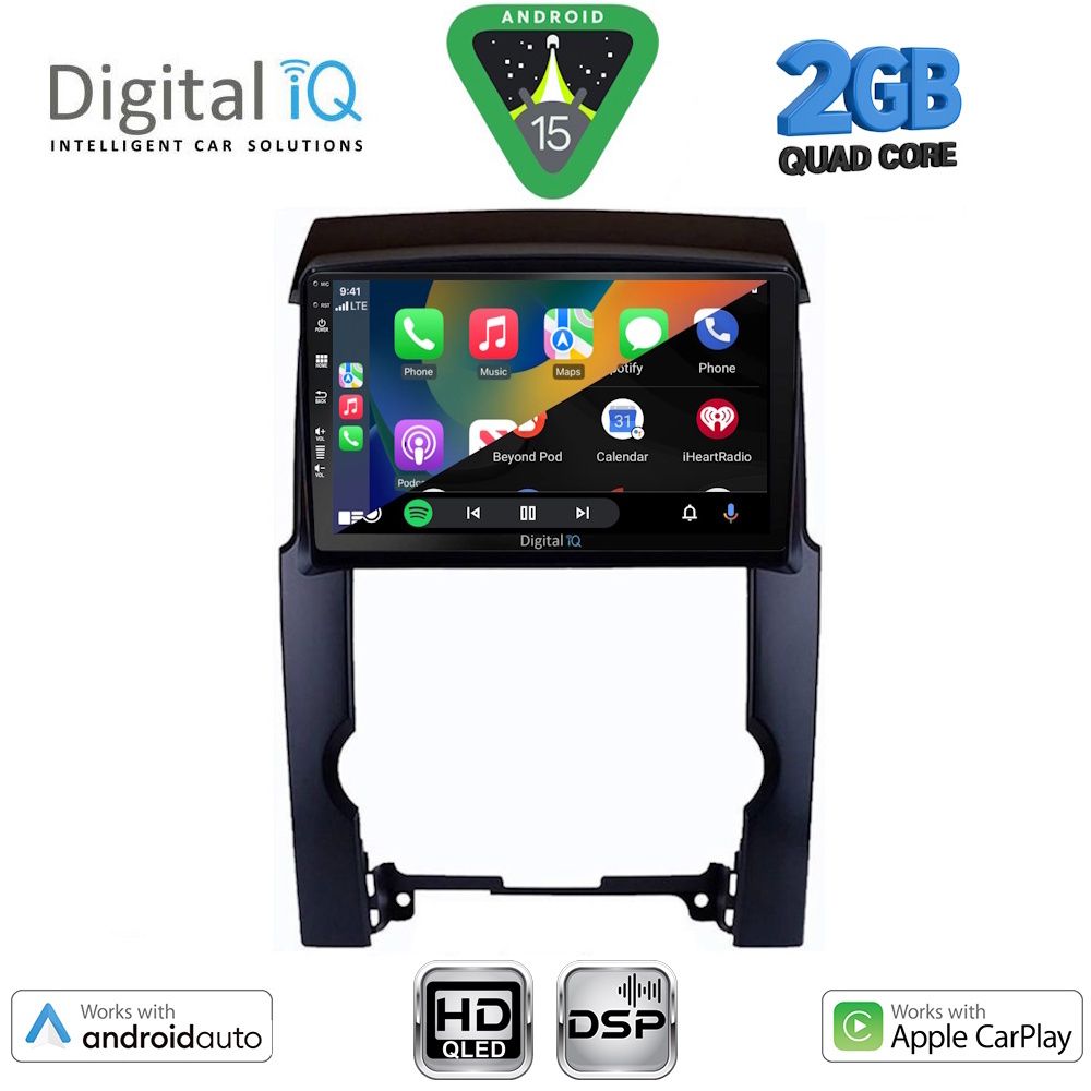 DIGITAL IQ BXC 3318_CPAA (10inc) MULTIMEDIA TABLET for KIA SORENTO mod. 2009-2014 - DIGITAL IQ BXC 3318_CPAA