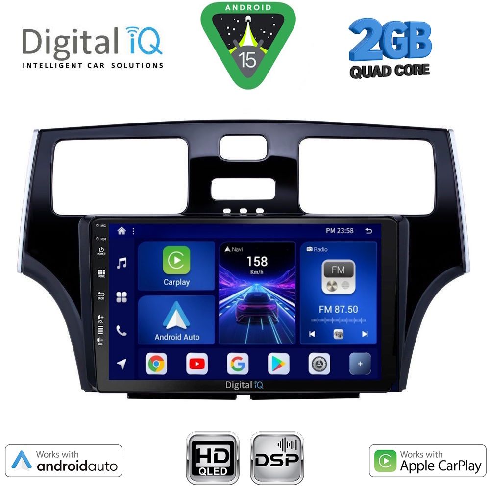 DIGITAL IQ BXC 3342_CPAA (9inc) MULTIMEDIA TABLET for LEXUS ES 300 mod. 2000-2006 - DIGITAL IQ BXC 3342_CPAA