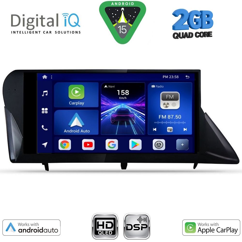 DIGITAL IQ BXC 3346_CPAA (9inc) MULTIMEDIA TABLET for LEXUS RX mod. 2009-2014 - DIGITAL IQ BXC 3346_CPAA