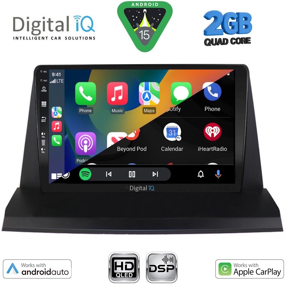 DIGITAL IQ BXC 3350_CPAA (9inc) MULTIMEDIA TABLET for LEXUS NX 200 mod. 2014-2022 - DIGITAL IQ BXC 3350_CPAA